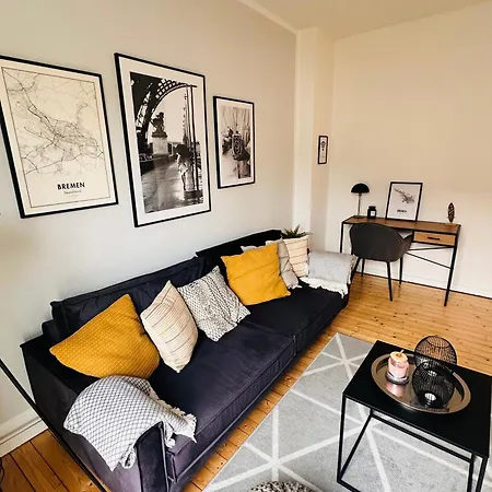 Schoenes 2-zimmer-apartment In Bremen, Findorff Apartment